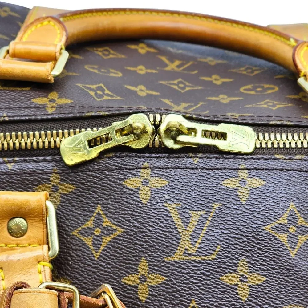 Louis Vuitton Keepall Bandouliere 60 Duffle Travel Bag LV Monogram Canvas